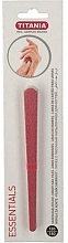 Fragrances, Perfumes, Cosmetics Double-Sided Sandy Nail File, 16.5 cm, 120/150, 1042/10C - Titania