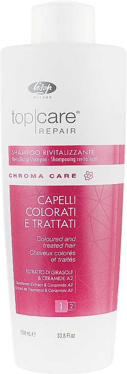 Revitalising Shampoo - Lisap Top Care Repair Chroma Care Revitalising Shampoo — photo N6