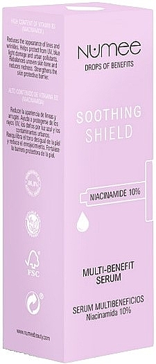 Multifunctional Face Serum - Numee Drops Of Benefits Soothing Shield Multi-Benefit Serum — photo N15