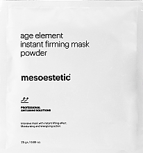 Set - Mesoestetic Age Element Firming (mask gel/5x25g + mask powder/5x110ml) — photo N3