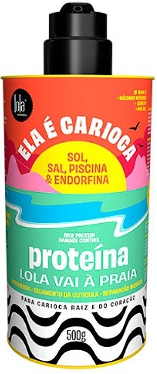 Protein Hair Repair Treatment 3-in-1 - Lola Cosmetics Ela E Carioca Protein — photo N1