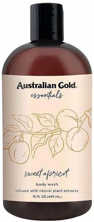 Sweet Apricot Body Wash - Australian Gold Essentials Sweet Apricot Body Wash — photo N1