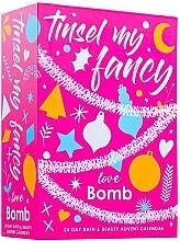 Fragrances, Perfumes, Cosmetics Set - Bomb Cosmetics Tinsel My Fancy 24 Day Bath & Beauty Advent Calendar