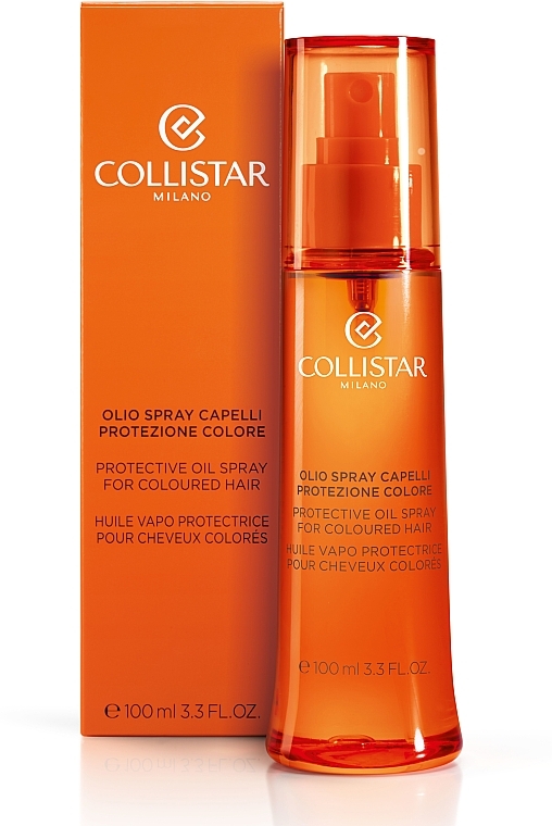 Protective Spray for Colored Hair - Collistar Speciale Capelli Al Sole Olio Spray Capelli Protezione Colore — photo N2