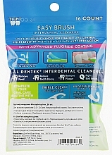 Narrow Interdental Brushes - DenTek Easy Brush Interdental Cleaners Extra Tight Spaces — photo N4