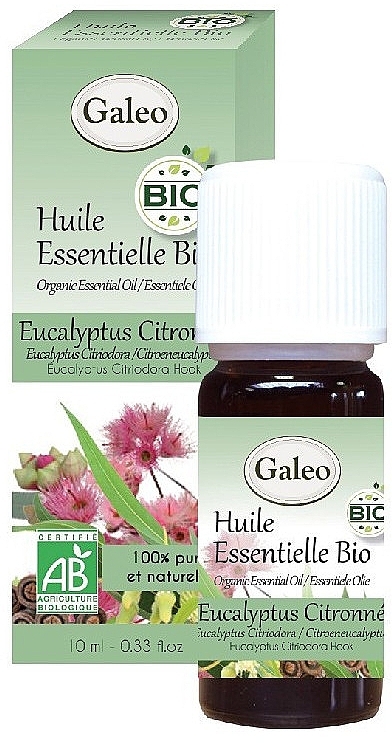 Organic Eucalyptus Citriodora Essential Oil - Galeo Organic Essential Oil Eucalyptus Citriodora — photo N1