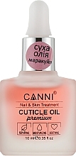 Dry Cuticle Oil "Passion Fruit" - Canni Cuticle Oil Premium — photo N1