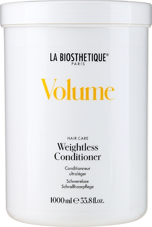 Lightweight Volumizing Conditioner - La Biosthetique Volume Weightless Conditioner — photo N6