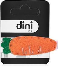 Hair Clip "Carrot", d-531 - Dini Hand Made — photo N2