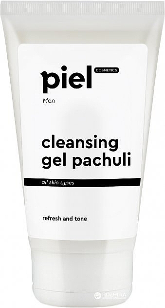 Toning Patchouli Face Cleansing Gel - Piel Cosmetics Men Cleanser Gel Pachuli — photo N1