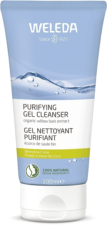 Sebo-Regulating Washing Gel - Weleda Naturally Clear Purifying Gel Cleanser — photo N1