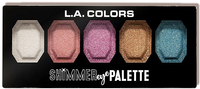 L.A. Colors Shimmer Eye Palette - Eyeshadow Palette — photo N2