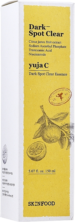 Dark Spot Clear Essence - Skinfood Yuja C Dark Spot Clear Essence — photo N2