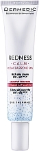 Fragrances, Perfumes, Cosmetics Firming & Nourishing Day Cream - Dermedic Rich Day Cream for Sensitive Skin with Fragile Capillaries 