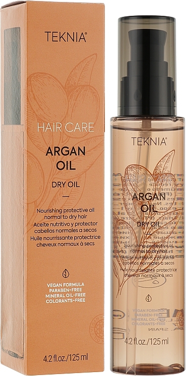 Nourishing Oil for Normal & Dry Hair - Lakme Teknia Argan Oil Dry — photo N2