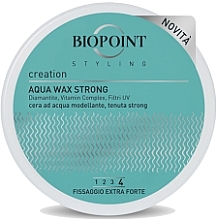 Strong Hair Wax - Biopoint Styling Aqua Wax — photo N1