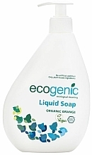 Fragrances, Perfumes, Cosmetics Organic Orange Liquid Soap - Ecogenic Liquid Soap Organic Orange