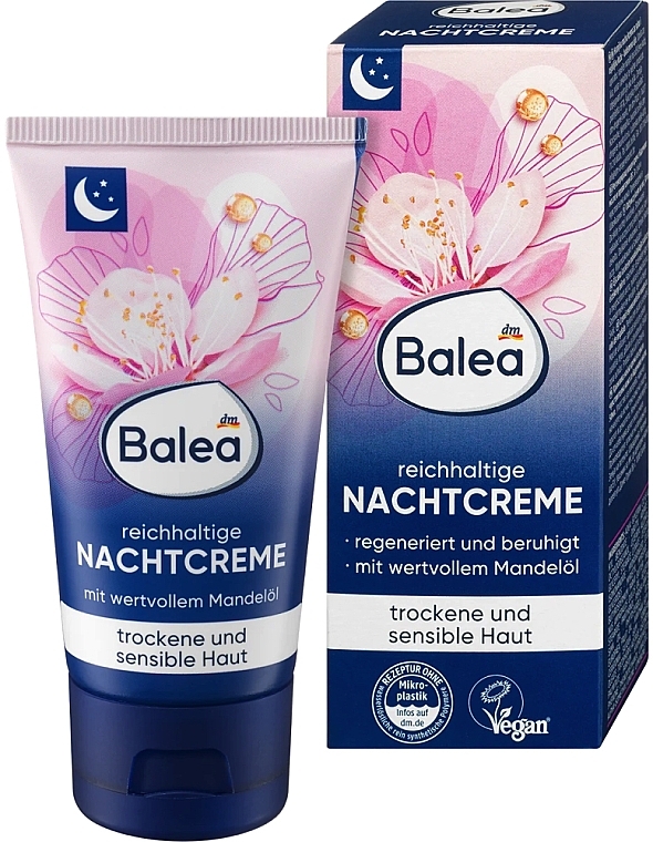 Rich Night Face Cream - Balea Rich Night Face Cream — photo N1