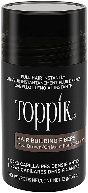 Hair Building Fibers, 12 g - Toppik Hair Building Fibers — photo N1