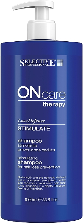 Stimulating Anti Hair Loss Shampoo - Selective Professional On Care Stimulate Shampoo — photo N3