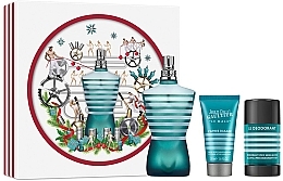 Fragrances, Perfumes, Cosmetics Jean Paul Gaultier Le Male - Set (edt/125ml + ash/balm/50ml + deo/stick/75ml)