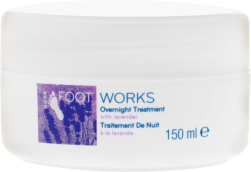 Night Lavender Extract Foot Cream - Avon Foot Treatment Cream  — photo N1