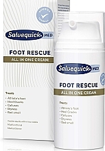 All-in-1 Foot Cream - Salvequick Foot Rescue All In 1 Foot Cream — photo N2