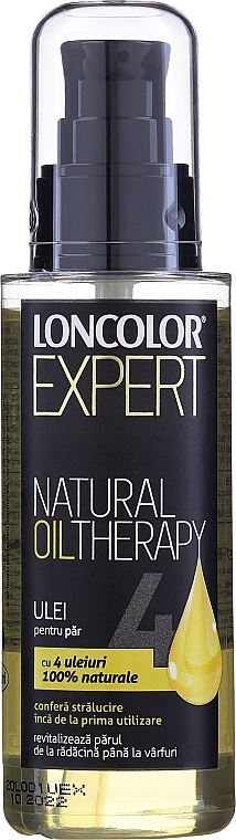 Hair Oil - Loncolor Expert Natural Oil Therapy — photo N1