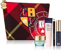 GIFT! Makeup Bag with Mini Size Products - Estee Lauder (cr/5ml + primer/7ml + mascara/2.8ml + eye/pencil + bag) — photo N1