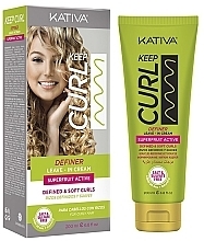 Curl Definer - Kativa Keep Curl Definer Leave In Cream — photo N1