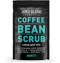 Fragrances, Perfumes, Cosmetics Body Coffee Scrub - Joko Blend Mint