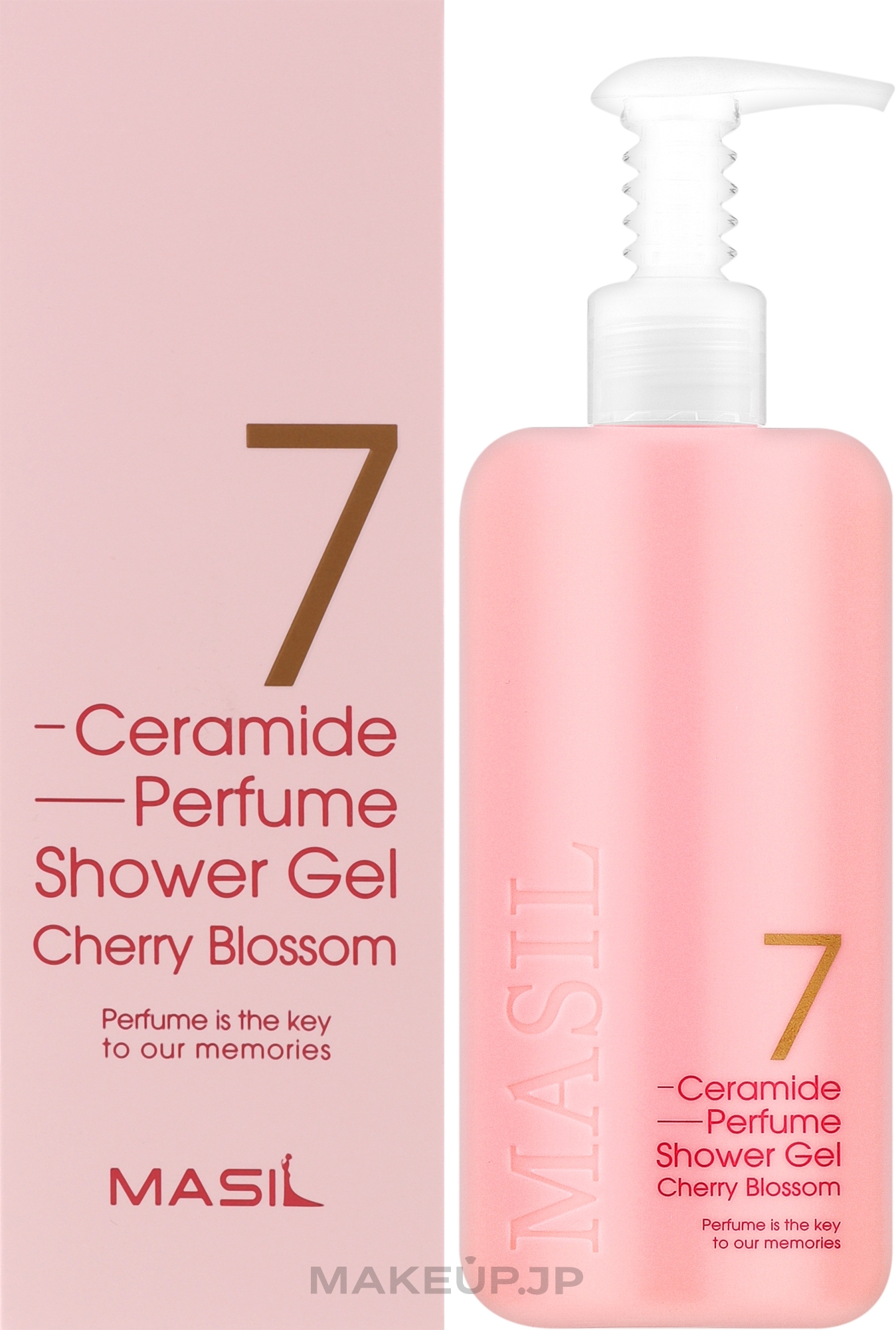 Shower Gel with Cherry Blossom Scent - Masil 7 Ceramide Perfume Shower Gel Cherry Blossom — photo 300 ml