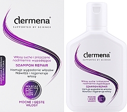 Repairing Shampoo for Dry & Damaged Hair - Dermena Repair Hair Care Shampoo — photo N3