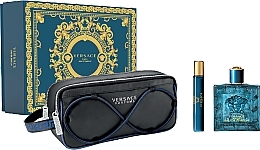 Versace Eros Eau De Parfum - Set (edp/100ml + edp/mini/10ml + bag/1pc) — photo N1