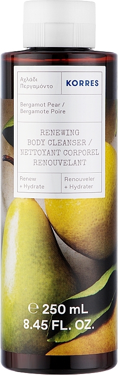 Renewing Bergamot & Pear Body Cleanser - Korres Bergamot Pear Renewing Body Cleanser — photo N1