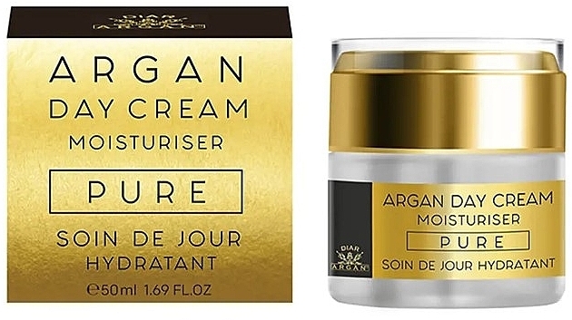 Argan Face Day Cream - Diar Argan Argan Pure Moisturiser Day Cream — photo N1