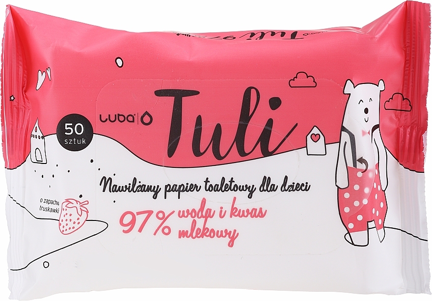 Baby Lactic Acid Wet Paper - Luba Tulli Baby Wipes — photo N1