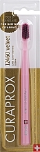 Fragrances, Perfumes, Cosmetics Toothbrush, pink-crimson - Curaprox Velvet CS 12460