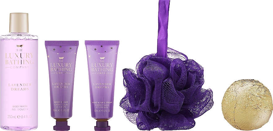 Set, 4 products - Grace Cole The Luxury Bathing Lavender Dreams Sweet Dreams — photo N2