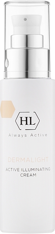 Active Brightening Face Cream - Holy Land Cosmetics Dermalight Active Illuminating Cream — photo N1
