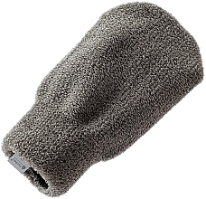 Fragrances, Perfumes, Cosmetics Exfoliating Spa Glove, grey - Hydrea London Professional Exfoliating Spa Mitt Grey