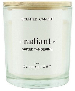 Spicy Tangerine Scented Candle - Ambientair The Olphactory Radiant Spiced Tangerine Scented Candle — photo N1