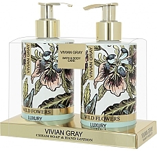 Fragrances, Perfumes, Cosmetics Vivian Gray Wild Flowers - Set (soap/250ml + h/lot/250ml) 