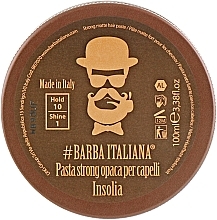 Matte Strong Hold Hair Paste - Barba Italiana Insolia — photo N33