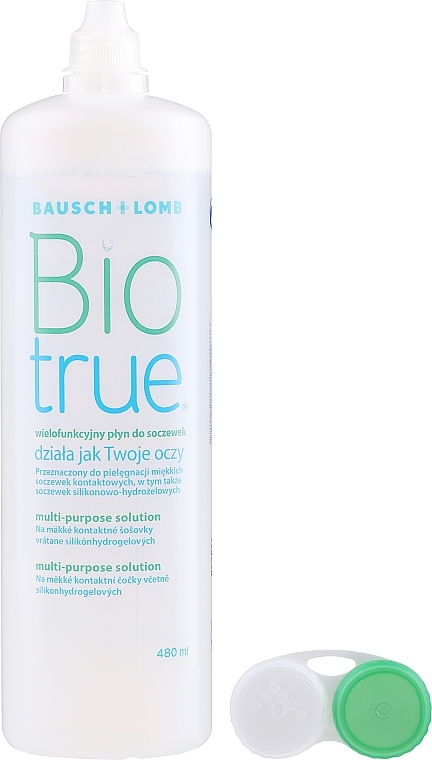 Contact Lens Solution - Bausch & Lomb BioTrue Multipurpose Solution — photo N9