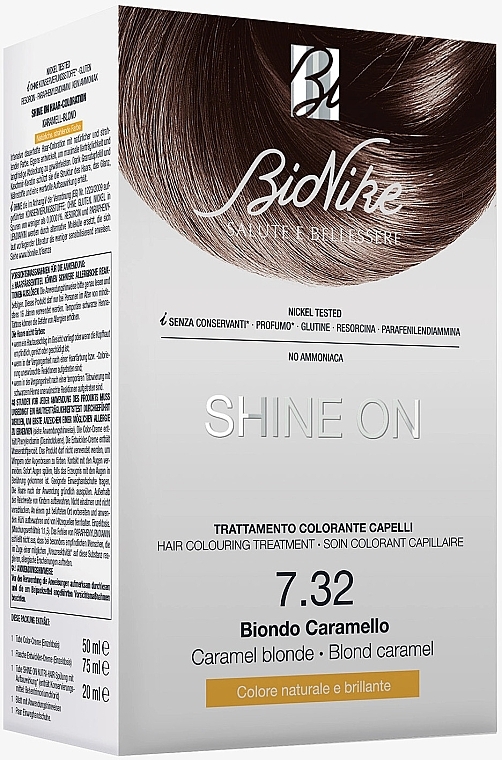 Hair Colour - BioNike Shine On Hair Colouring Treatment — photo N1