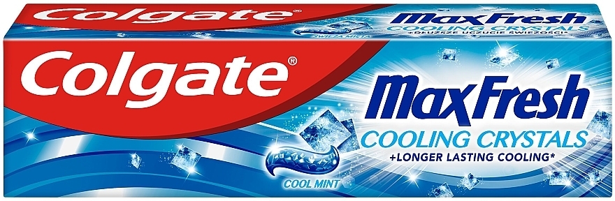 Toothpaste - Colgate Max Fresh Cooling Crystals +10 Longer Lasting Cooling — photo N1