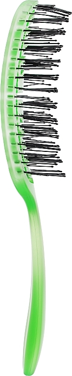 Hair Styling Brush - Olivia Garden iDetangle Medium Pride Green — photo N2