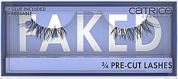 Fragrances, Perfumes, Cosmetics False Eyelashes - Catrice Faked 3/4 Pre-Cut Lashes