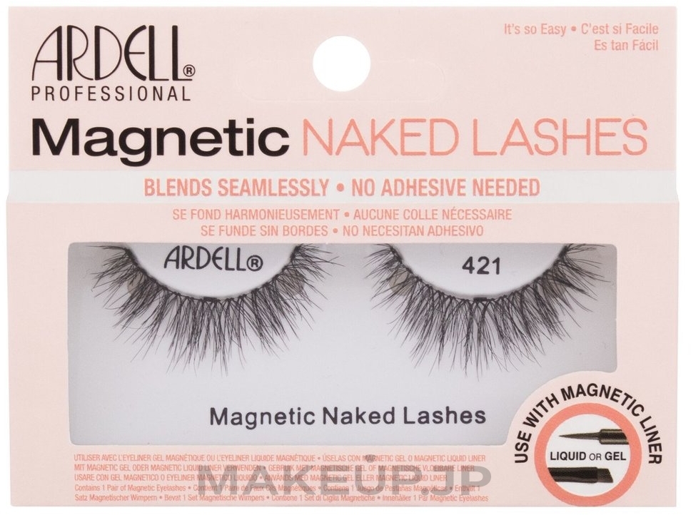 False Lashes - Ardell Magnetic Naked Lashes 421 Black — photo 2 szt.